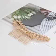 新品❀ヴィンテージ風リーフヘッドドレス 選べるゴールドorシルバー