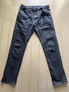 GRAMICCIグラミチ クライミングブラックデニムパンツ