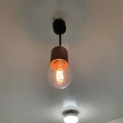 エジソン電球付きペンダントライト
