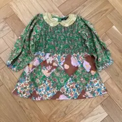 新品未使用 bonjour diary チェニックブラウス 6Y