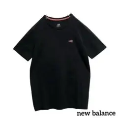 new balanceニューバランスTシャツスニーカ刺繍ロゴマークシンプル古着