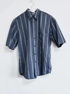 ユニクロ ブロードオーバーサイズ　半袖シャツ　UNIQLO U