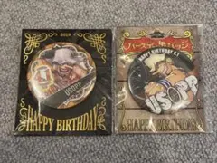 ワンピース　バースデー缶バッジ　ウソップ　2018 2019