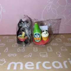 ミニチュア　concombre【黒猫ラーメン・パンダビール】