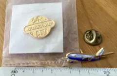ボーイングロゴ ピンバッジ セット