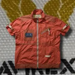 AVIREX シャツジャケット 半袖 ミリタリー ギミック