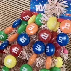 ピンクのクリスマスツリー／m&m'sセット