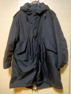 BEAMS PLUS モッズコート フィッシュテイル 黒 S