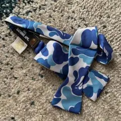 Mr.BATHING APE エイプ カモフラ 迷彩 シルクネクタイ 日本製 Mr.BATHING APE エイプ カモフラ 迷彩 シルクネクタイ 日本製