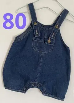 tete a tete★デニム★オーバーオール 80