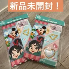 【新品未開封】ディズニーパルパルーザ　ミニタオル　2枚セット×2つ！