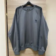 新品未使用 needles スウェット トレーナー グレー トラックパンツ