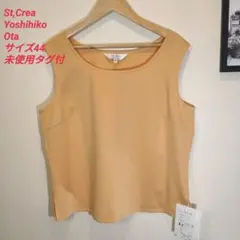 未使用 St.créa Yoshihiko Ota ノースリーブ ブラウス 44