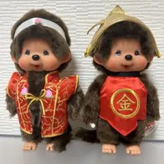 新品　モンチッチ　金太郎　桃太郎　昔ばなしモンチッチセット 新品 モンチッチ 金太郎 桃太郎 昔ばなしモンチッチセット