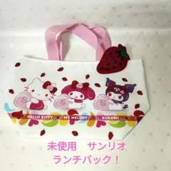 未使用ハローキティ マイメロディ クロミ 手提げ袋