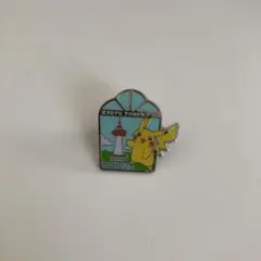 ポケモン　ピカチュウ　ピンズ　京都　ガチャガチャ