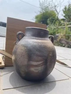 備前焼　佐藤苔助　共箱　茶道具　湯呑み　陶歴 備前焼 佐藤苔助 共箱 茶道具 湯呑み 陶歴