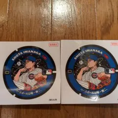MLB マンホール シカゴ カブス 今永昇太 ステッカー 非売品2枚セット