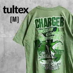 アメリカ古着/tultex/タルテックス SUPERHERO イベントT 緑 M
