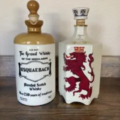 【希少】King of Scots 25年，17年 赤陶器ボトル 2本セット 希少】King of Scots 25年，17年 赤陶器ボトル 2本セット｜Yahoo