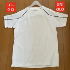 ☆彡UNIQLO ユニクロスポーツ Tシャツ Lサイズ　 color：White