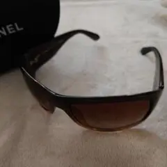 シャネル サングラス ブラウン