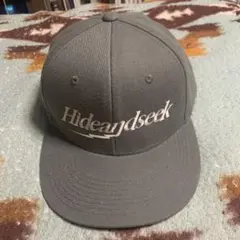 Hideandseek グレーキャップ