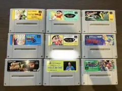 【スーパーファミコンソフト　まとめ】９本まとめ