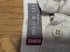EDWIN レギュラーフィット チノパン W83 H101 ベージュ