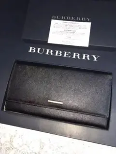新品 未使用 日本製 BURBERRY バーバリー がま口 長財布 財布 バッグ