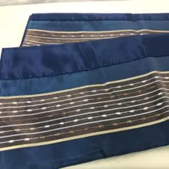THAI SILK ピロケース２枚セット 枕カバー ブルー系 7195