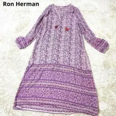 【美品】 ロンハーマン Ron Herman ロングワンピース インド綿