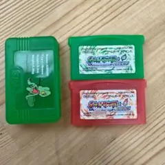 ファイアレッド　リーフグリーン　セット　バラ売り不可　ケースおまけ