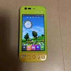 HONEY BEE softbank 101K グリーンイエロー 美品