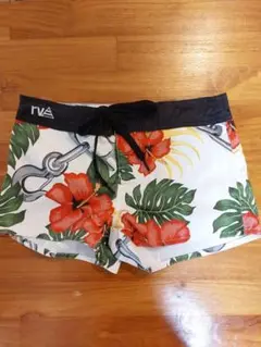 リバーサル KNUCKLE CHAIN ALOHA ハイビスカス ショートパンツ