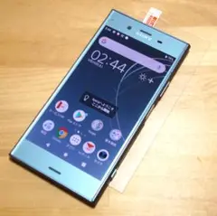 XPERIA XZ1 SOV36(B)液晶保護ガラス付き SIMロック解除済