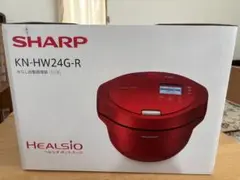 SHARP KN-HW24G-R 電気圧力鍋 赤