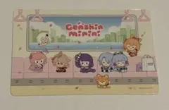 原神 LINE FRIENDS ポップアップ minini トレカ