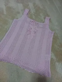 値下げしました　ピンクハウスのニットキャミ