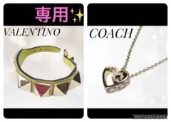 ■COACH コーチ■ピンクハート✨ キラキラネックレス✨ 美品