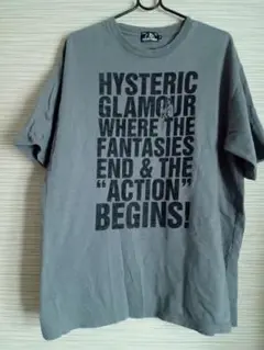 HYSTERIC GLAMOUR Tシャツ Mサイズ グレー