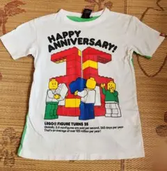 レゴ 　35周年 　ミニフィグ Tシャツ　XS 130位