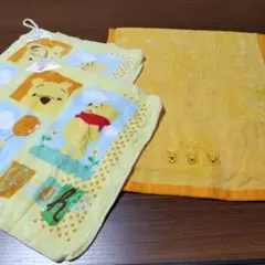 くまのプーさん フェイスタオル1枚とループ付き クマのプーさん タオル 2枚