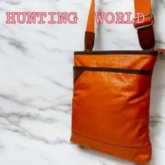 HUNTINGWORLD　ショルダーバッグ　オレンジ系