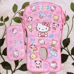 キティ　ベビーカー　シート　パット　カバー