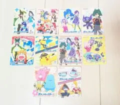 丸美屋　ポケットモンスター　キラキラシール　期間限定　全10種　10枚