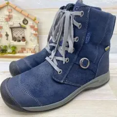 KEEN キーン 25 ブーツ ネイビー 青 レディース 靴 紺色