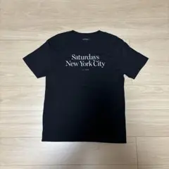 Saturdays New York City Tシャツ 黒　#美品