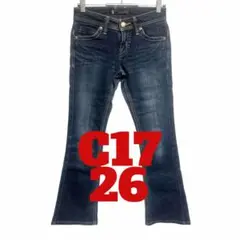 Q82 C-SEVENTEEN C17 シーセブンティーン　デニム　ジーンズ