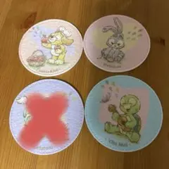 【東京ディズニーシー】ダッフィー&フレンズ　コースター4枚セット